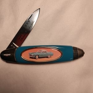 Franklin mint collector knife 1956 Ford Thunderbird